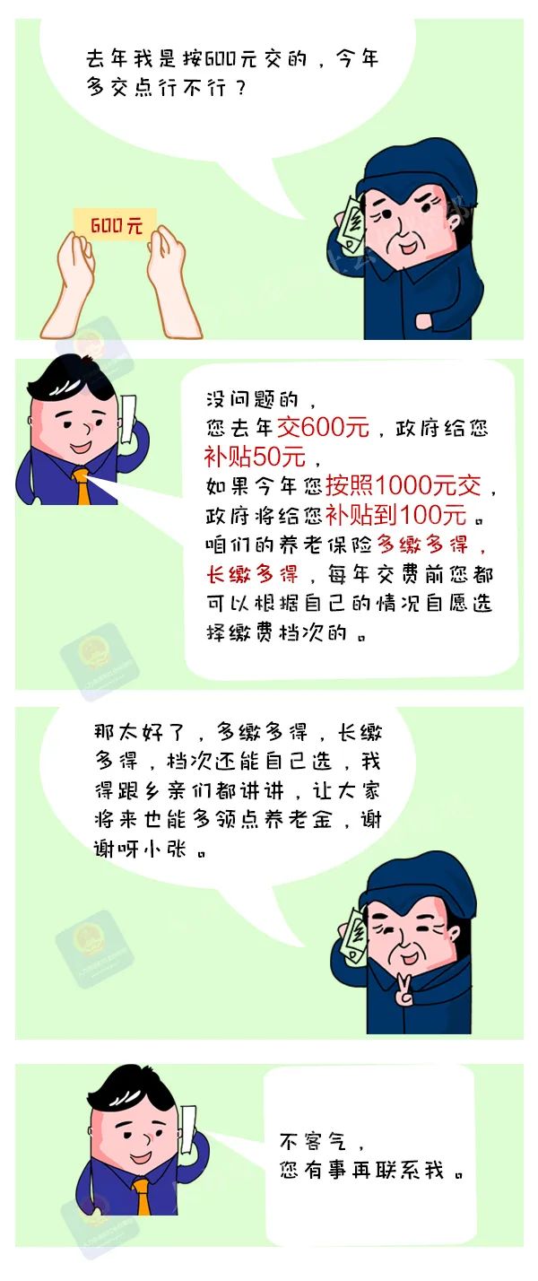 多地調(diào)整城鄉(xiāng)居民養(yǎng)老保險(xiǎn)繳費(fèi)檔次，多繳多得，長繳多得！